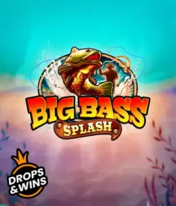 Dive into the exciting world of the Big Bass Splash game by Pragmatic Play, highlighting a lively fish splashing out of water. This graphic depicts the spirit of fishing with striking text and exciting visuals. Perfect for fishing enthusiasts, promising a captivating gaming experience. 